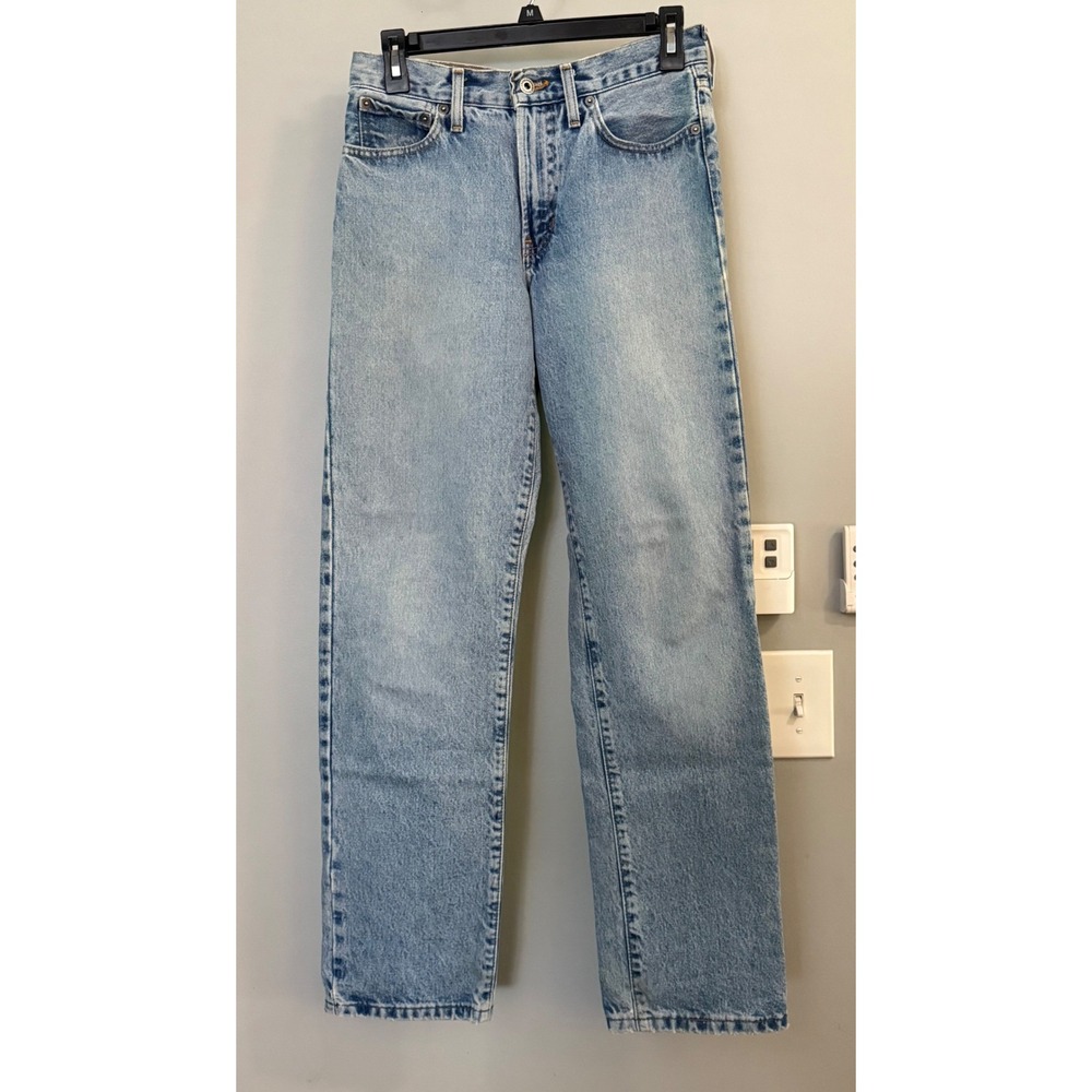 Abercrombie & Fitch Straight Leg Jeans Womens 2 Light Wash Vintage Made in USA